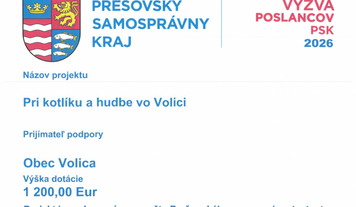 Fotka - Výzva poslancov PSK 2026